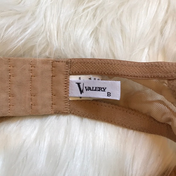 Tan Embellished Padded Bra 36B - Picture 6 of 6